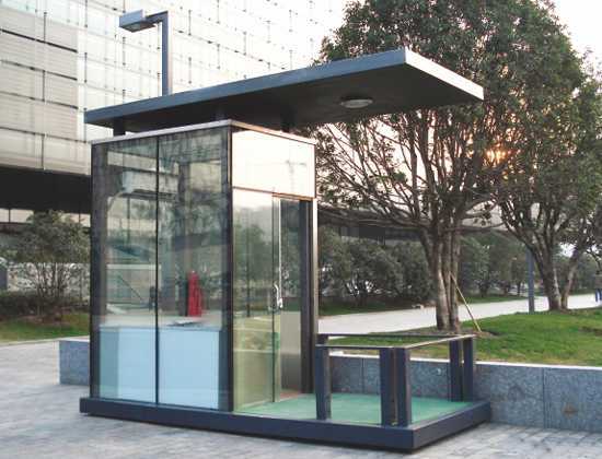 玻璃崗亭1