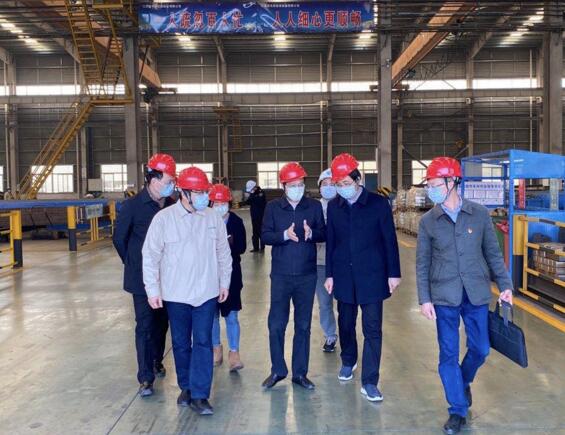 溧陽(yáng)市委書(shū)記、市長(zhǎng)徐華勤等領(lǐng)導(dǎo)蒞臨江蘇國(guó)強(qiáng)調(diào)研指導(dǎo)工作