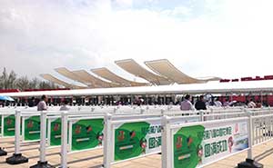 2013中國花卉博覽會(huì)護(hù)欄案例 - 中出網(wǎng)-智能出入口與停車充電門戶