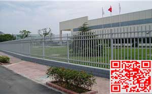 無錫松下能源B型方管柵欄案例 - 中出網(wǎng)-智能出入口與停車充電門戶