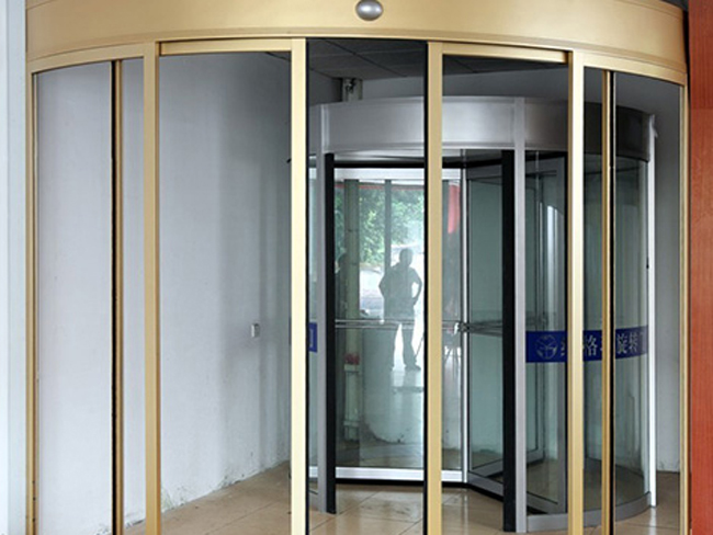 弧形感應(yīng)門(mén)