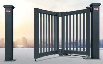 電動折疊門 - 智能折疊門C單開(鋁合金)