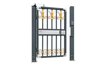 廣告小門 - 鋁合金小門A（深灰色）