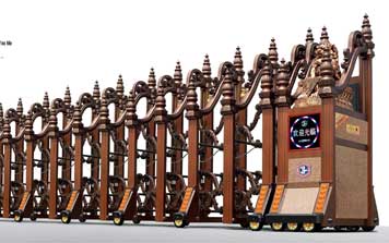 鋁合金伸縮門 - 鋁合金伸縮門-皇家壹號(hào)C