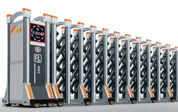 鋁合金伸縮門(mén) - 鋁合金伸縮門(mén)-皇家紅盾B-1(灰色)