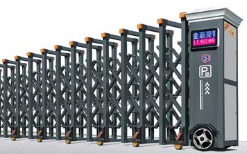 鋁合金伸縮門 - 鋁合金伸縮門-捷龍A