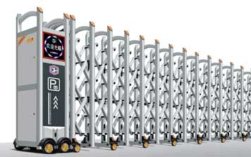 鋁合金伸縮門(mén) - 鋁合金伸縮門(mén)-順航P-168A