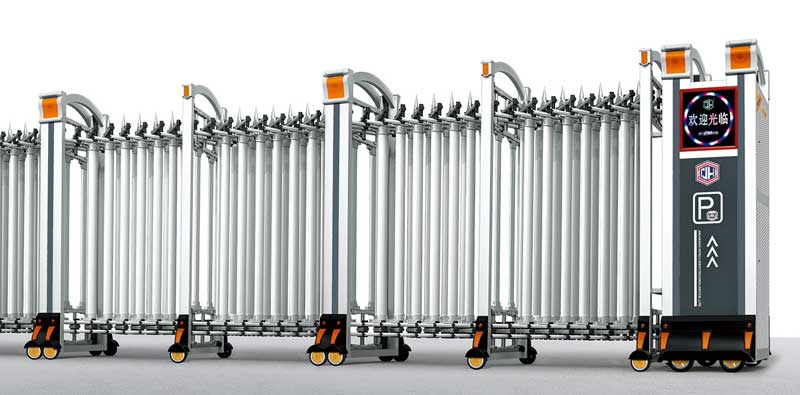 鋁合金伸縮門-伽斯特802A(雙立柱)