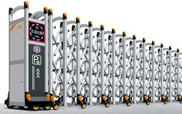 鋁合金伸縮門 - 鋁合金伸縮門-順航P8-小雪龍A