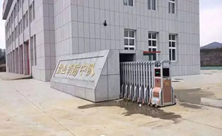 營山消防中隊(duì)伸縮門工程案例