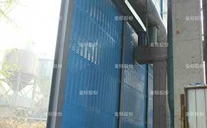 石家莊欒城電廠聲屏障護欄案例 - 中出網(wǎng)-智能出入口與停車充電門戶