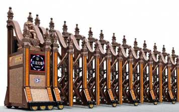 鋁合金伸縮門 - 皇家雷神B（鋁合金）