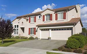 陽(yáng)光美加花園別墅區(qū)開(kāi)門機(jī)案例