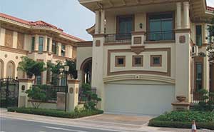 建華花園別墅區(qū)開(kāi)門機(jī)案例