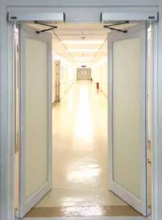 自動平開門 - ES100平開標準自動門