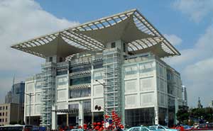 上海城市規(guī)劃展示館自動門案例 - 中出網-智能出入口與停車充電門戶