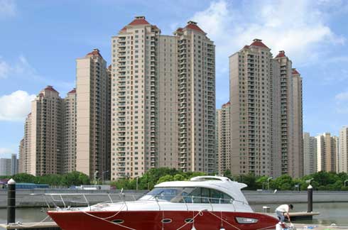 上海仁恒河濱花園自動(dòng)門案例 - 中出網(wǎng)-智能出入口與停車充電門戶