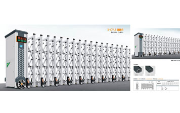 電動伸縮門 - 星越2068-D伸縮門