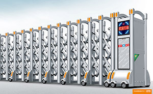 鋁合金伸縮門(mén) - 世紀(jì)雄鷹15118鋁合金伸縮門(mén)