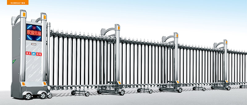 歐羅中華17306不銹鋼伸縮門