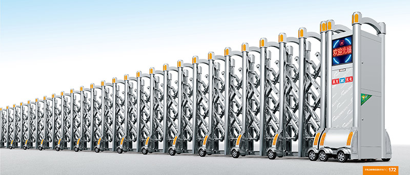 世紀(jì)雄鷹15118不銹鋼伸縮門