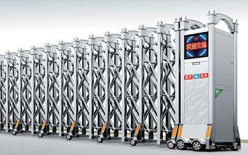 不銹鋼伸縮門 - 中華門1504-B伸縮門