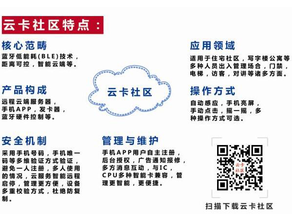 云卡社區(qū)特點(diǎn)