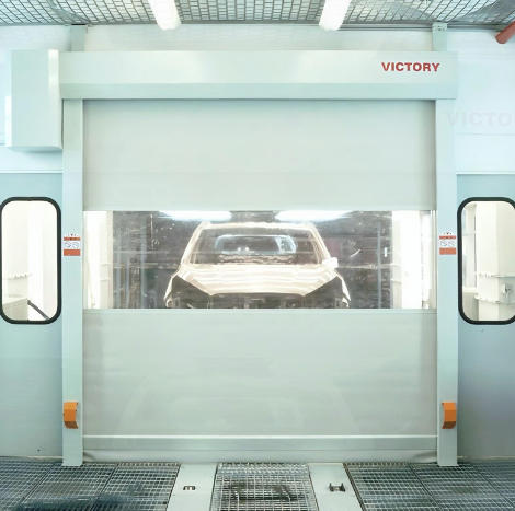 PVC倉(cāng)庫(kù)高速卷簾門