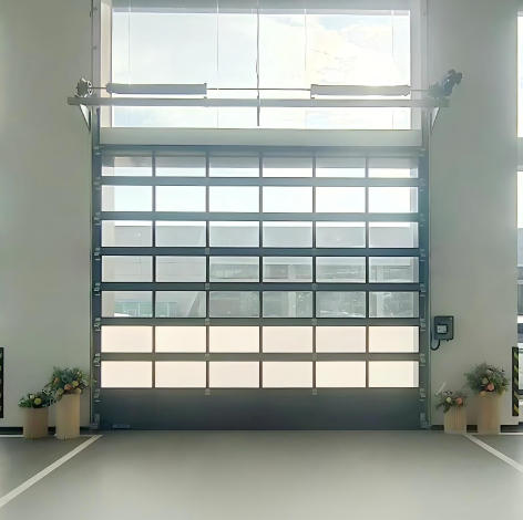 工業(yè)透明分段高架門(mén)