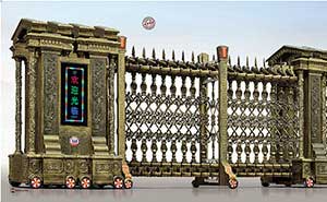 鋁合金伸縮門(mén) - 龍騰盛世999-A3鋁合金伸縮門(mén)