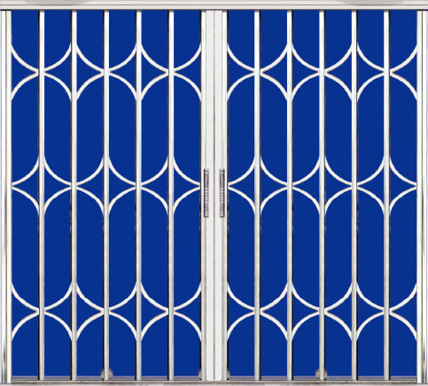 A05交叉X型拉閘門