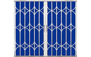 A05交叉X型拉閘門