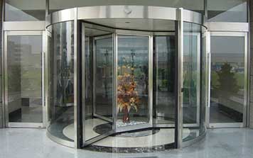 三翼帶展箱自動旋轉(zhuǎn)門