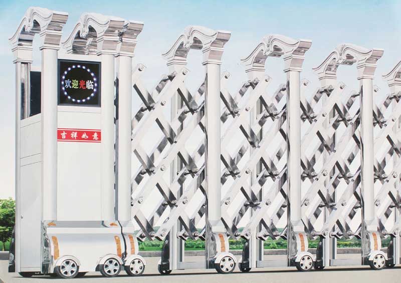 LF-001不銹鋼電動伸縮門