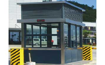 鋼結(jié)構(gòu)藝術(shù)收費亭