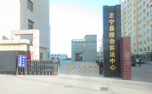 正寧縣綜合客運(yùn)中心伸縮門(mén)案例