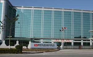 惠州TCL移動(dòng)通信有限公司伸縮門(mén)案例