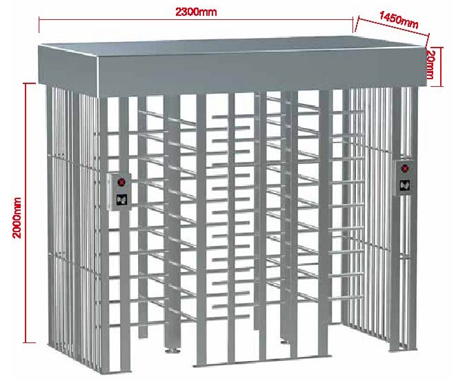 雙門全高十字轉閘
