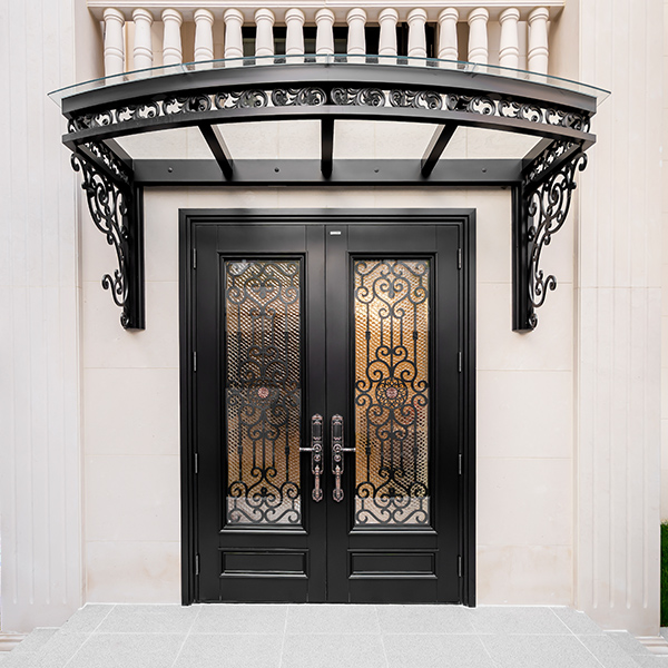 入戶門-ZP-帝雅玻璃門花