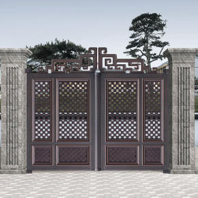 其他 - 庭院門-金玉滿堂