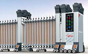 鋁合金伸縮門 - 尊龍A-4鋁合金伸縮門