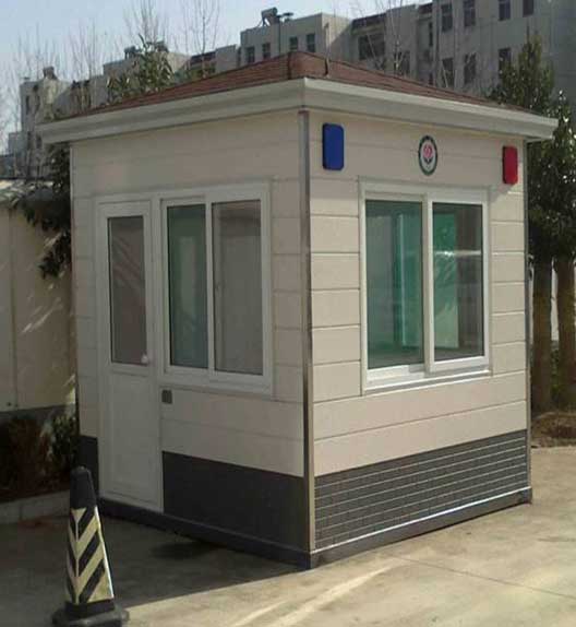 金屬雕花板崗亭