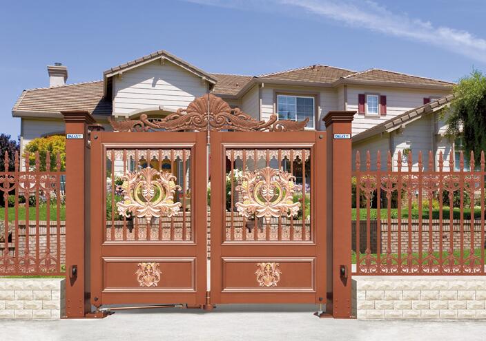 智能懸浮折疊門718D（古銅金）