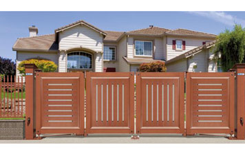 智能懸浮折疊門718B（古銅金）