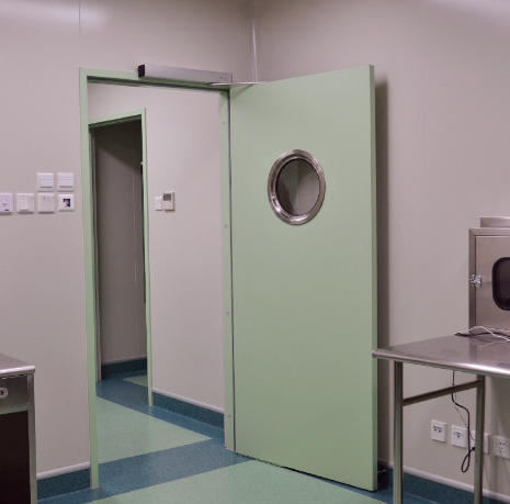 鋼質(zhì)平開自動門