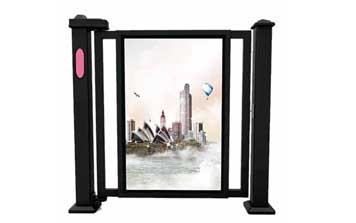 人行通道平開(kāi)廣告門(mén)（定制款）