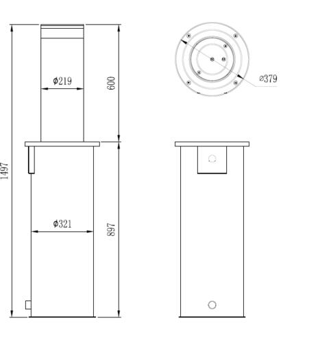 百勝半自動升降柱技術參數(shù)