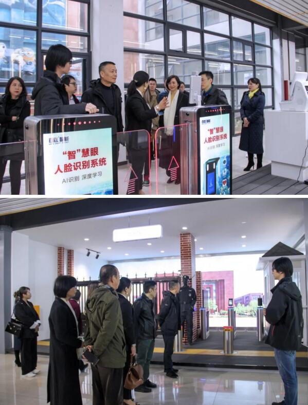 江西省通信學(xué)會(huì)領(lǐng)導(dǎo)一行認(rèn)真細(xì)致了解產(chǎn)品的特性、優(yōu)勢(shì)及應(yīng)用場景