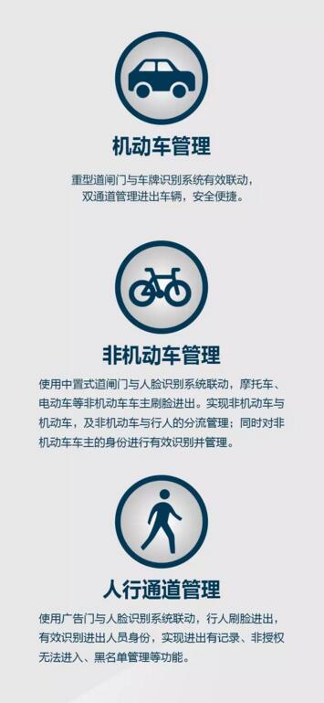 機(jī)動(dòng)車道、非機(jī)動(dòng)車道、人行通道