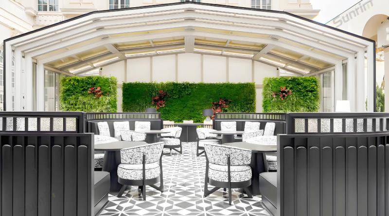 路易城堡戶外婚禮移動陽光房